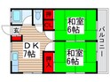 第一コーポ中嶋の間取図