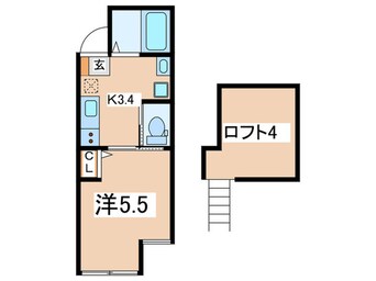 間取図 メローペ