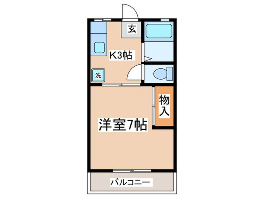 間取図 幸栄ハイツ