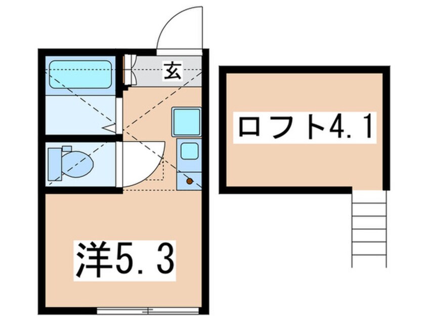 間取図 Ｇ・Ａヒルズ南万騎が原