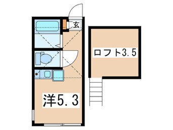 間取図 Ｇ・Ａヒルズ南万騎が原