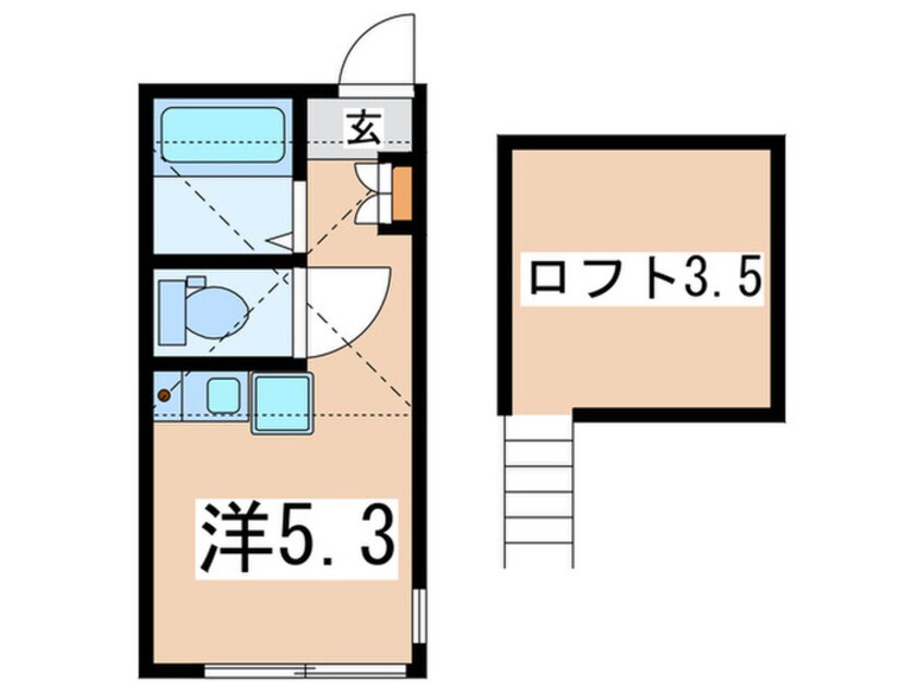 間取図 Ｇ・Ａヒルズ南万騎が原