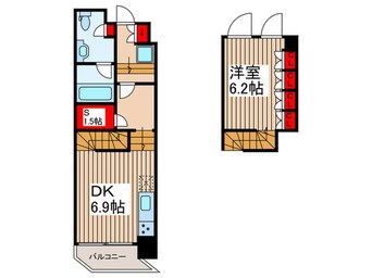 間取図 プライムメゾン浅草イースト