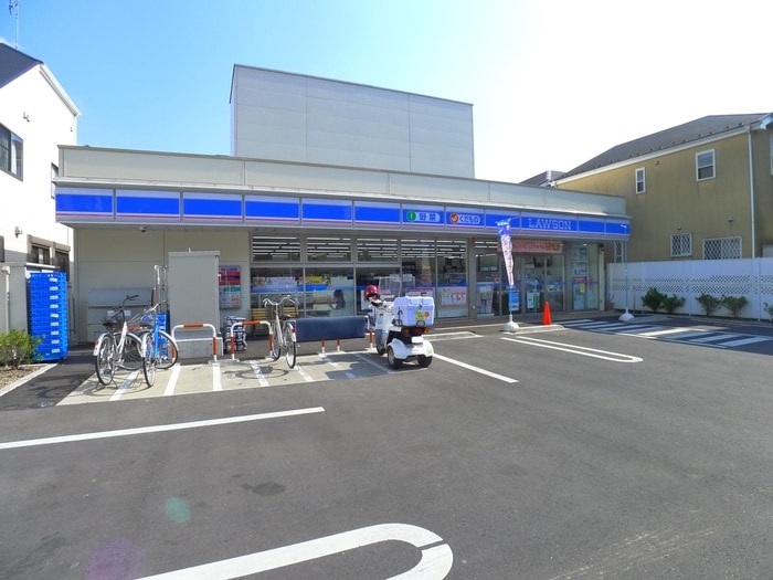 ローソン(コンビニ)まで112m ファビュラス市川Ｂ号棟