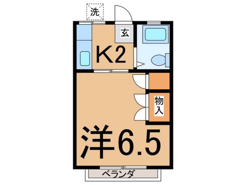 間取図 吉田ハイツＢ棟