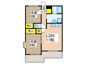 間取図 ラ・メール湘南