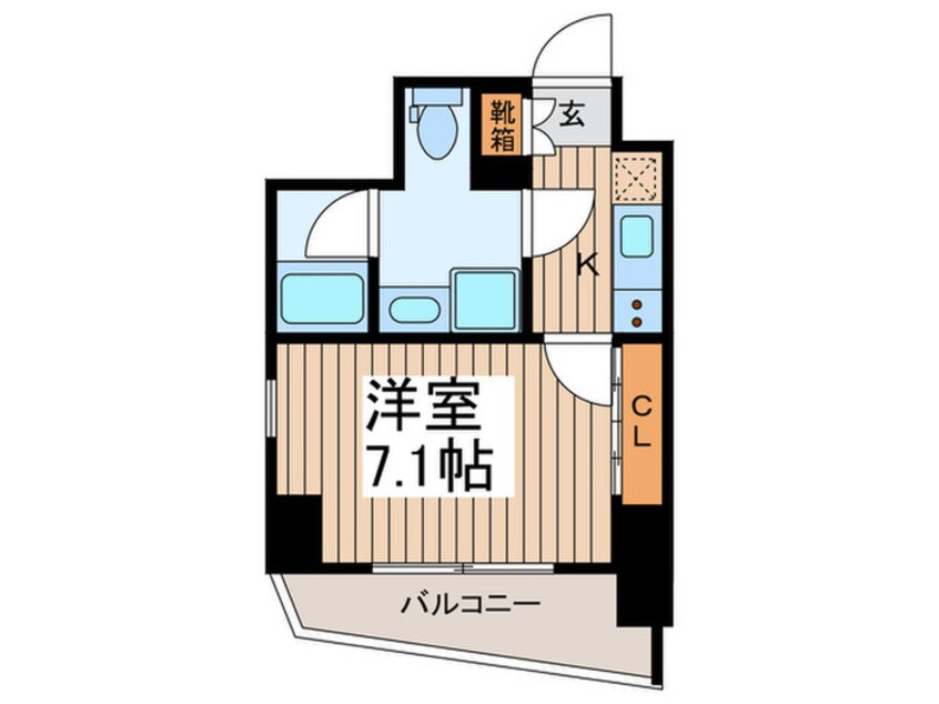 間取図 Log浅草橋