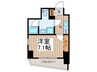 Log浅草橋 1Kの間取り