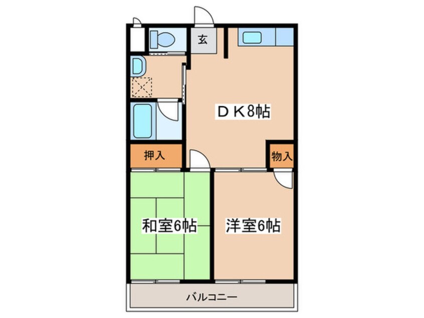 間取図 チェリーハイム