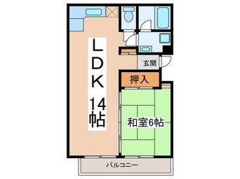 間取図 ダイヤモンド聖蹟