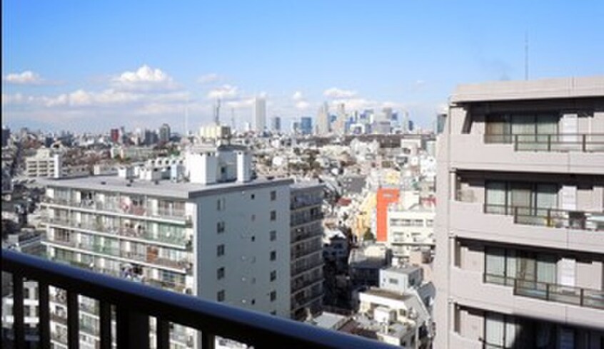 室内からの展望 ＴＫフラッツ渋谷