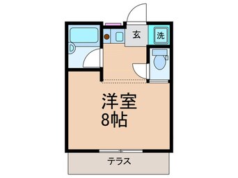 間取図 グリーンヒル上野毛