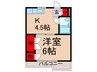 ｼｬﾄｰﾙ池袋本町 1Kの間取り