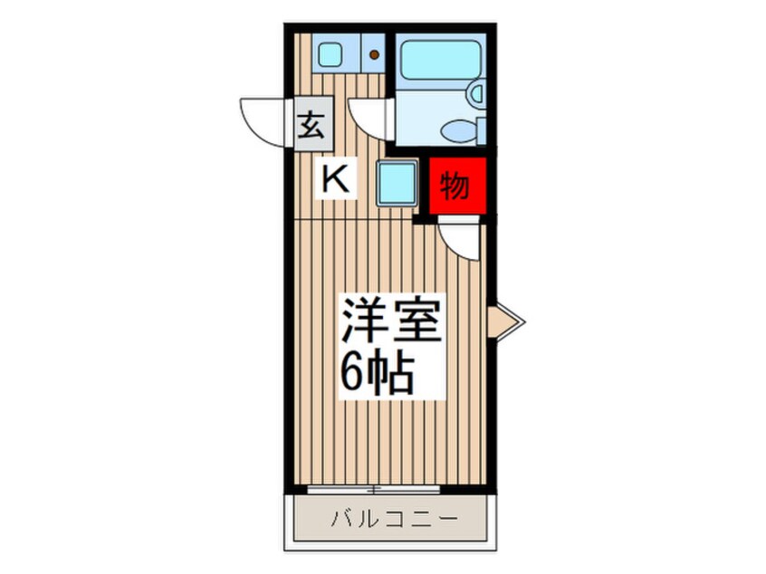 間取図 リヴェ－ルＩＷＡＩ