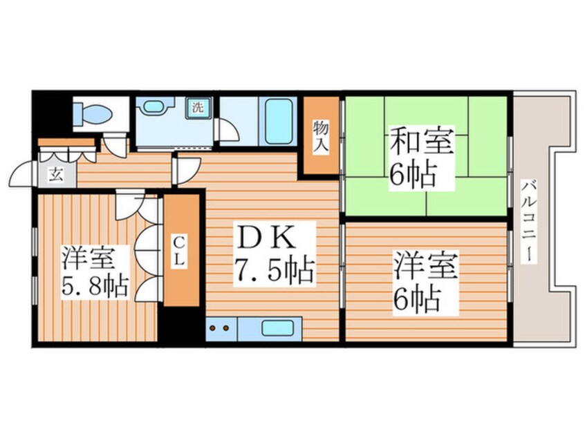 間取図 ビュ－コ－ト