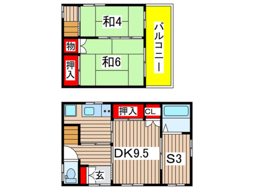 間取図 江東区大島７丁目戸建