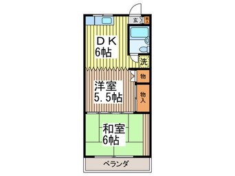 間取図 麻美ハイツ