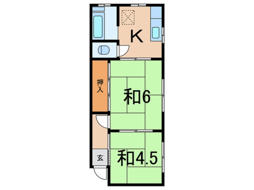 間取図 田口荘