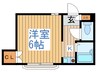 コートＭ 1Kの間取り