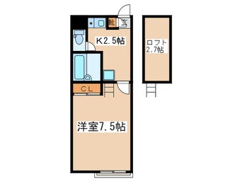 間取図 メインシティガーデン新井弐番館