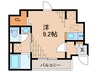 ヒルズ 1Rの間取り