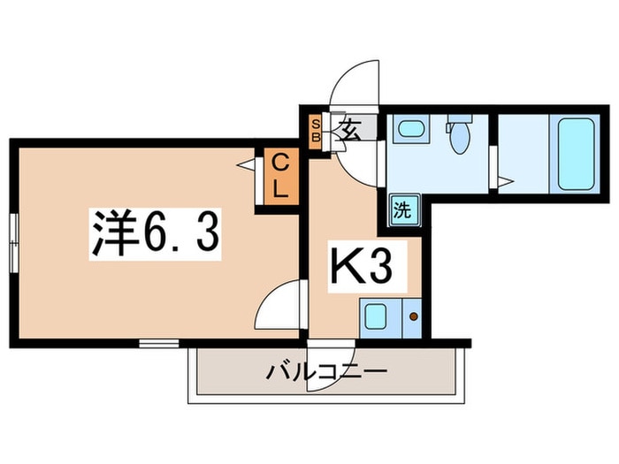 間取り図 パルトネール二俣川Ⅲ