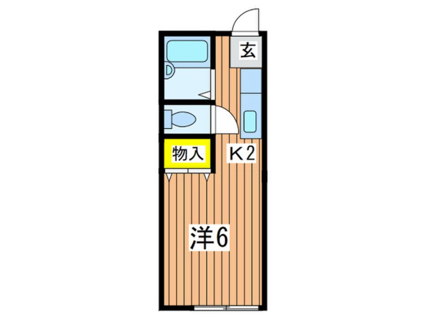 間取図 サンハイツ