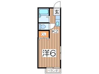 間取図 サンハイツ