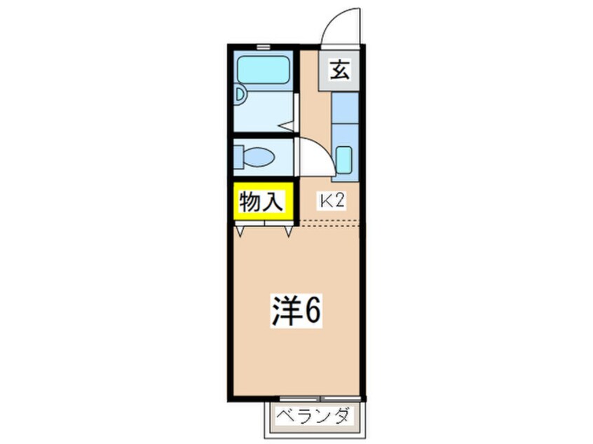 間取図 サンハイツ