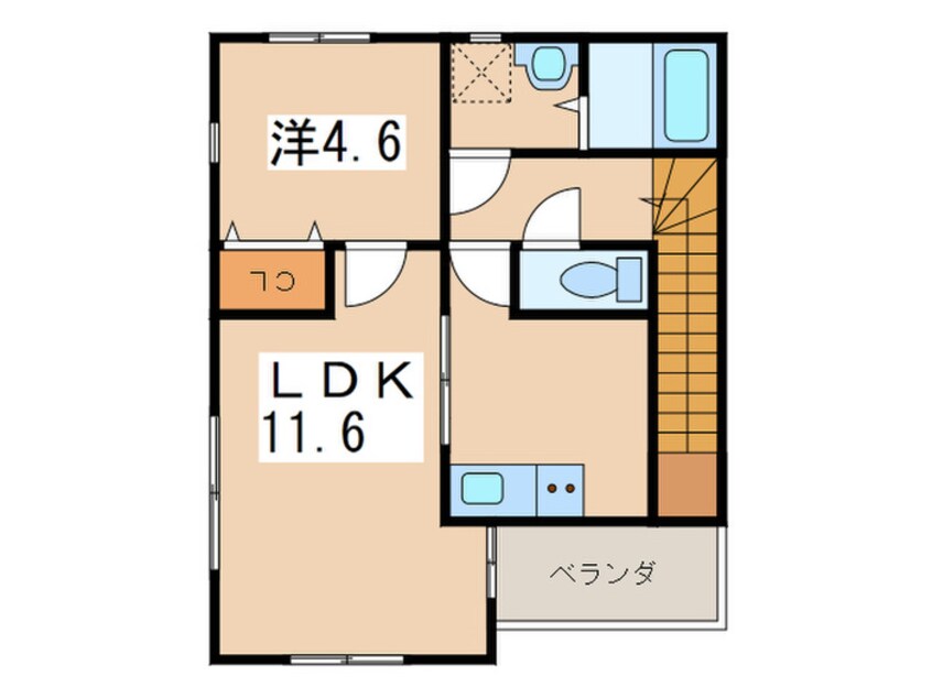 間取図 アスピリア　シャテニエ