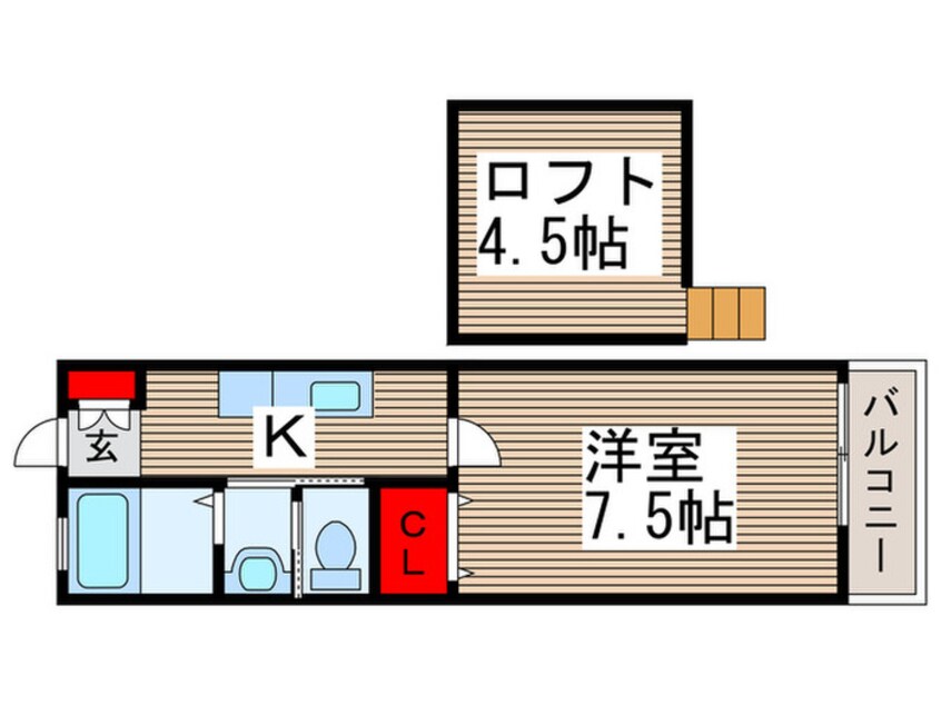 間取図 クレセントハイツＴＯＫＹＵⅢ