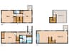 渋谷区千駄ヶ谷2丁目戸建 3LDKの間取り