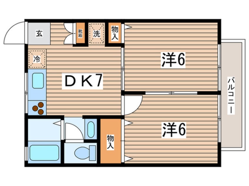 間取図 ハイム貴龍