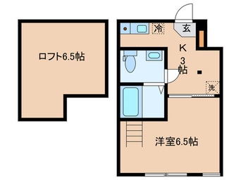間取図 グランレイム神楽坂