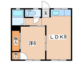 間取図 ウェストコート