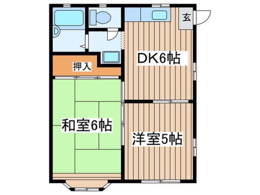 間取図 ニューサンライフ茅ヶ崎