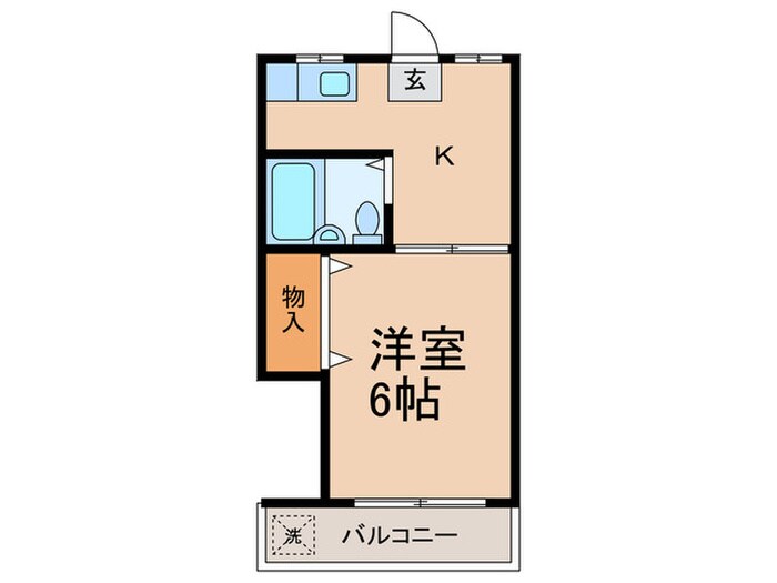 間取り図 プランドール小日向１