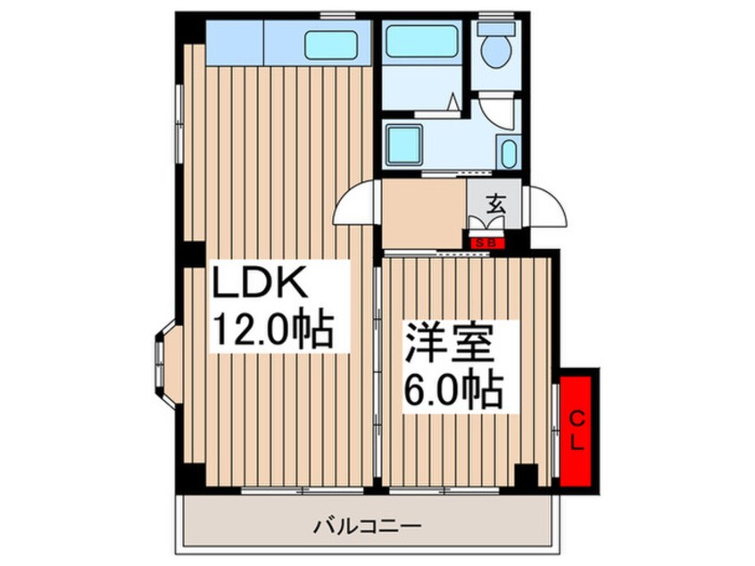 間取図 アルカディア浦和