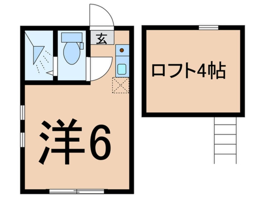 間取図 ユナイトエールツルミ