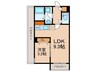 PASEO神楽坂 1LDKの間取り
