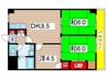 布施ビルⅠ(5号室－7号室) 3DKの間取り