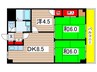 布施ビルⅠ(5号室－7号室) 3DKの間取り