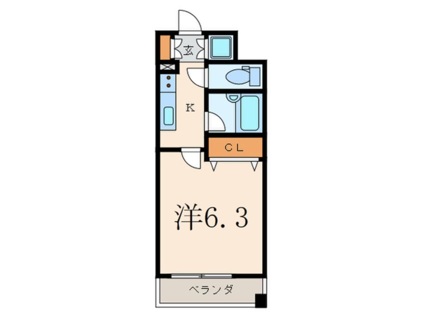 間取図 プロスペクト・グラ－サ広尾