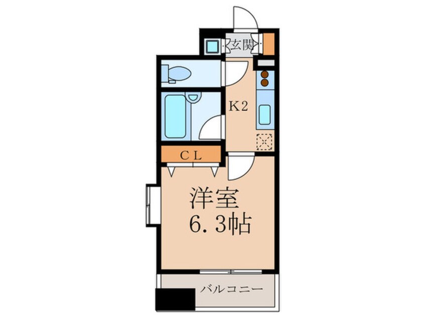 間取図 プロスペクト・グラ－サ広尾