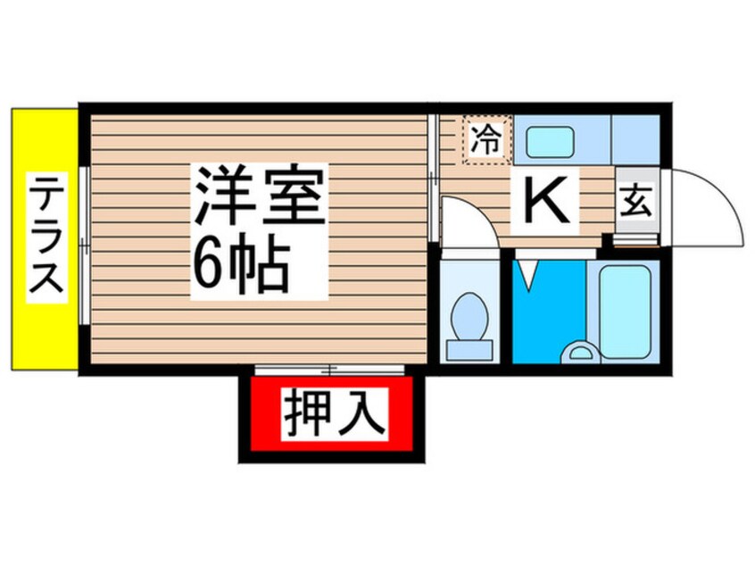 間取図 ジョリエ新検見川