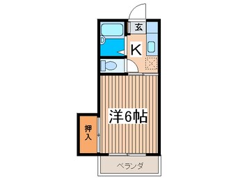 間取図 ジョリエ新検見川