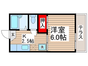 間取図 ジョリエ新検見川