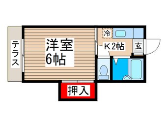 間取図 ジョリエ新検見川