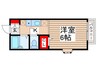 ビューラＭ 1Kの間取り