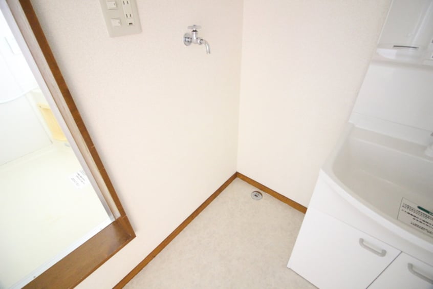洗濯機置場 ハイツウェルト